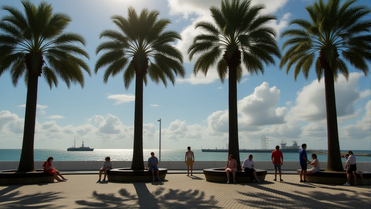 Сочи в ноябре как лето: температура поднимается до +22°C и пляжи заполнены в купальниках