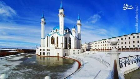 یکی از زیباترین مساجد جهان در روسیه +تصاویر